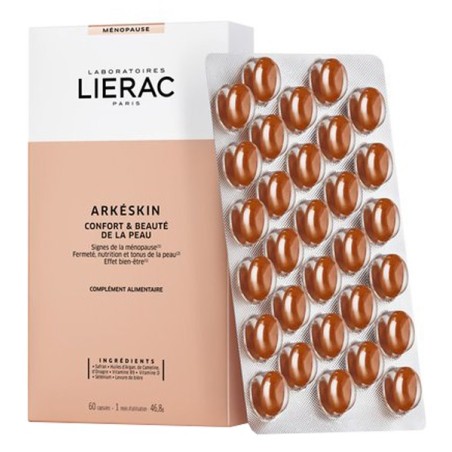 Lierac Arkeskin integratore per bellezza della pelle in menopausa 60 capsule