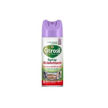 Citrosil Spray Disinfettante per tessuti e superfici dure profumo di lavanda 300 ml