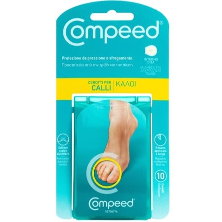 Compeed Calli Interno dita - Cerotto per i calli sulle dita dei piedi