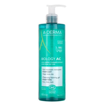 A-Derma Biology AC Gel Detergente 400 ml