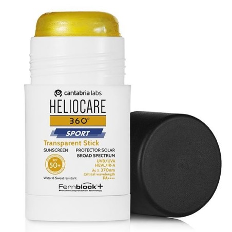 Difa Cooper Heliocare 360° Sport Transparent Stick Protezione Solare SPF50+ 25g