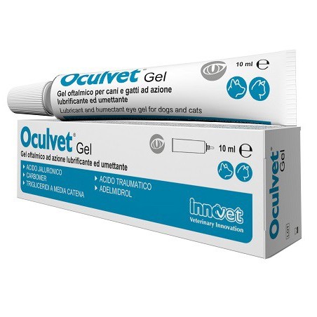 Innovet Italia Oculvet Gel oftalmico per cani e gatti lubrificante umettante 10 ml