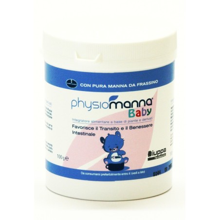 Physiomanna Baby integratore per il transito intestinale dei bambini piccoli 100 g