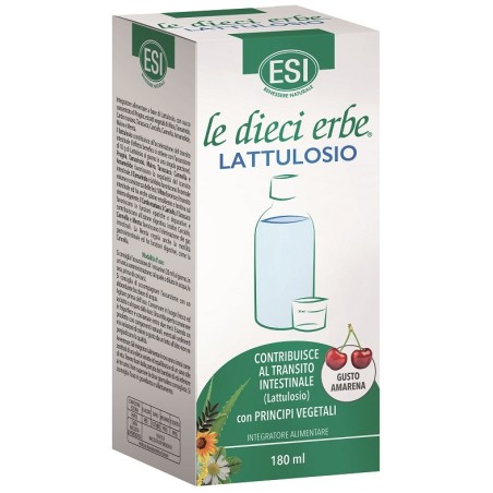 ESI Le Dieci Erbe Lattulosio Integratore per Transito Intestinale 180ml