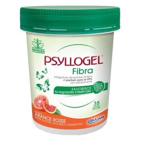 Psyllogel Fibra Gusto Arance Rosse 170 g Integratore per Stitichezza