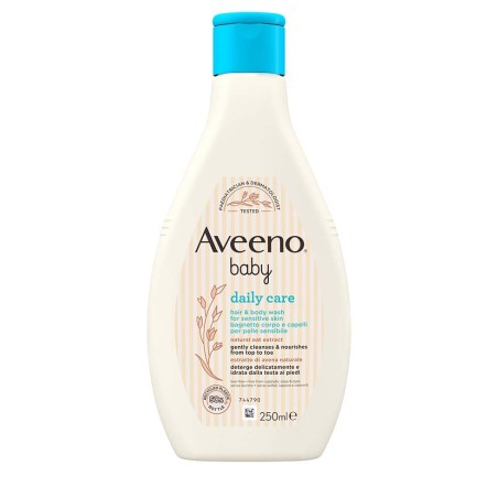 Aveeno Baby Daily Care Detergente per Bagnetto dei bambini 250ml