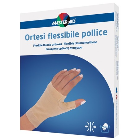 Master Aid Ortesi Flessibile per Pollice Taglia M 16-22 cm