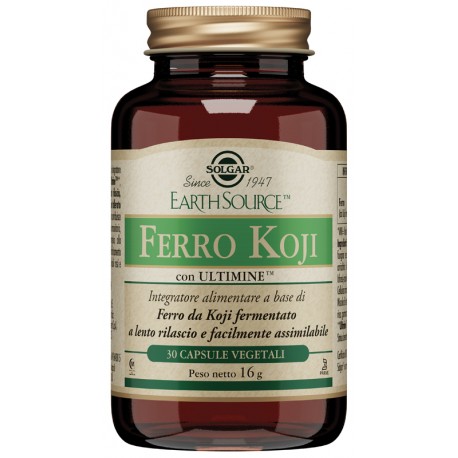 Solgar Ferro Koji 30 capsule - Integratore di ferro