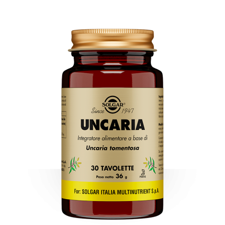 Solgar Uncaria 30 tavolette - Integratore per le difese immunitarie