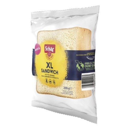 Schar XL Sandwich Pane bianco a fette senza glutine 280 g