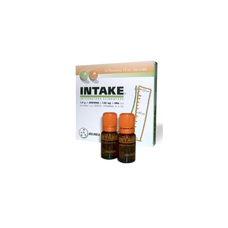 Inlinea Intake integratore per crescita sport e stanchezza 10 flaconcini 10 ml