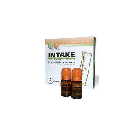 Inlinea Intake integratore per crescita sport e stanchezza 10 flaconcini 10 ml