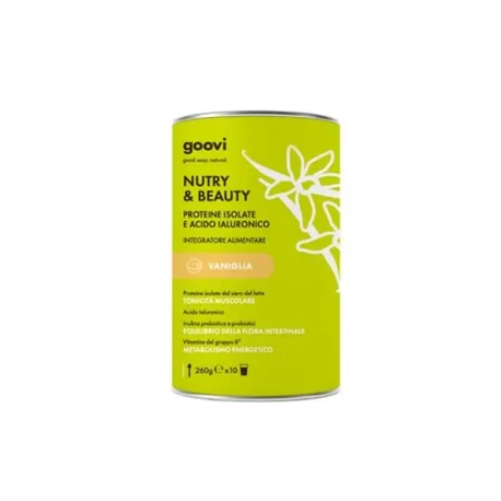 Goovy Nutry & Beauty Proteine In Polvere Alla Vaniglia 260 g