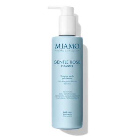 Miamo Gentle Rose Travel Size detergente viso delicato restitutivo formato viaggio 50 ml