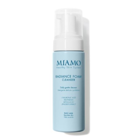 Miamo Radiance Foam Cleanser Travel Size mousse detergente viso quotidiana formato viaggio 50 ml