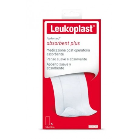 Leukomed Medicazione post-operatoria in TNT morbida e assorbente 10 x 20 cm 5 pezzi