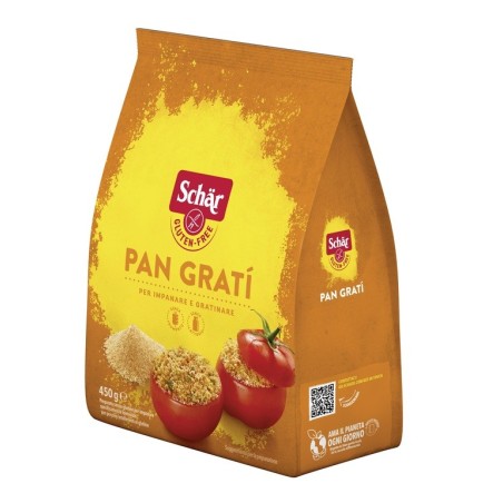 Schar Pan Grati' Pangrattato per una croccante e dorata panatura senza glutine 450 g