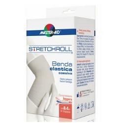 M-AID Stretchroll Benda Elastica Autobloccante per Medicazioni 6x400cm