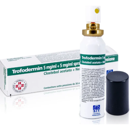 Trofodermin Spray Cutaneo 5%+5% 30 ml