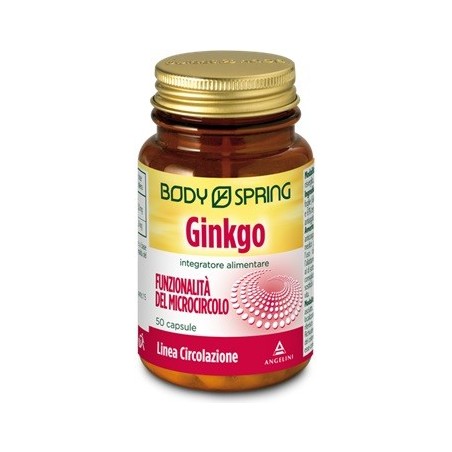 Body Spring Ginkgo Biloba integratore per la circolazione 50 capsule