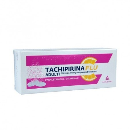 Tachipirinaflu Adulti 12 compresse effervescenti - Paracetamolo e vitamina c