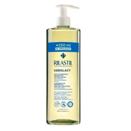 Rilastil Xerolact Olio Detergente Viso e Corpo 1000 ml