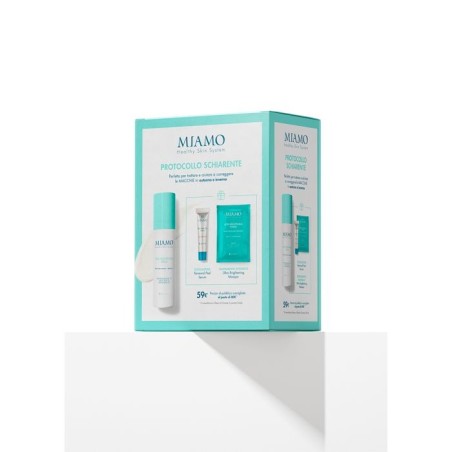 Miamo Protocollo Schiarente Triple Brightening Cream + Renewal Peel + Ultra Brightening Masque