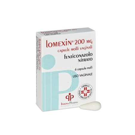 Lomexin 200 mg 6 Capsule Molli Vaginali