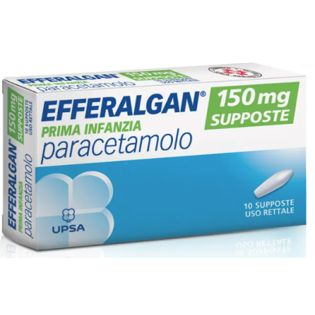 Efferalgan 10supp 150mg