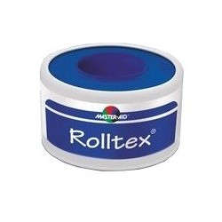 M-AID Rolltex Cerotto su Rocchetto per Fissaggio di Medicazioni 5mx5cm