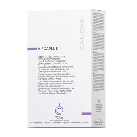 Canova Viscaplus integratore per alopecia androgenetica maschile e femminile 60 softgel