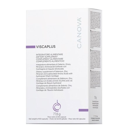 Canova Viscaplus integratore per alopecia androgenetica maschile e femminile 60 softgel