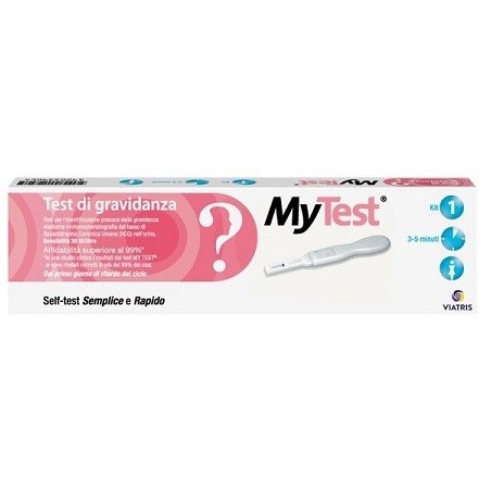 Mylan Test Di Gravidanza Rapido Hcg Mytest 1 Pezzo