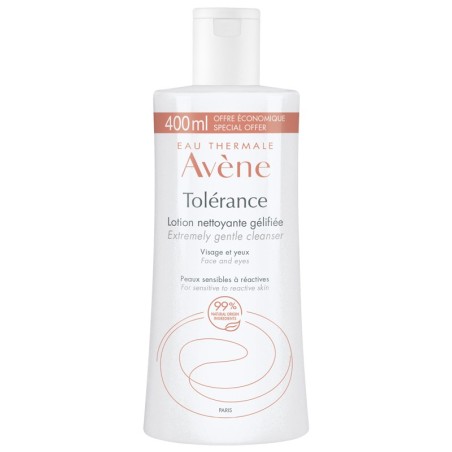 Avène  Tolérance  Lozione detergente struccante viso pelle sensibile reattiva 400 ml