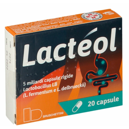 Lacteol 5 Miliardi 20 Capsule