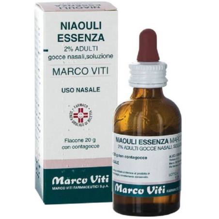 Niaouli Essenza Mv 2% Gtt 20g