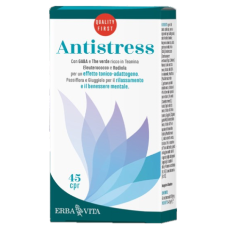 Erba Vita Antistress Solution integratore per stanchezza fisica e mentale 45 capsule