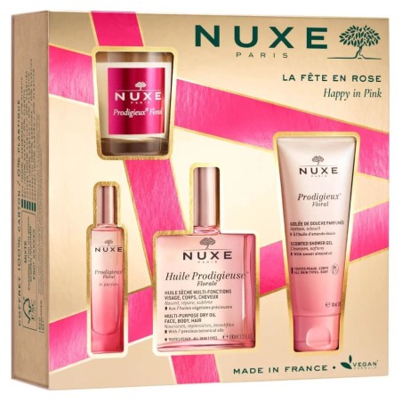 Nuxe Happy in Pink cofanetto Nuxe Prodigieux Floral 100 ml + omaggi