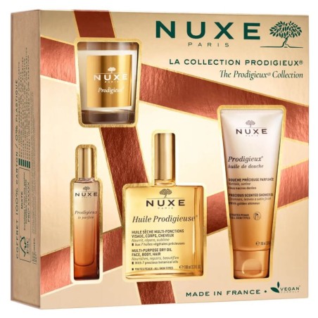 Nuxe La collezione Prodigieux cofanetto Huile Prodigieuse 100 ml + omaggi