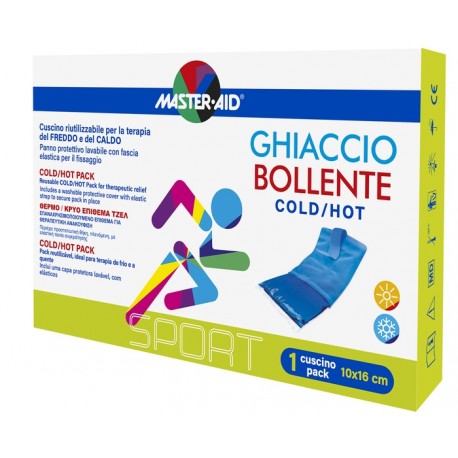 Master Aid Sport Ghiaccio Bollente per caldo e freddo 1 cuscino 10 x 16 cm