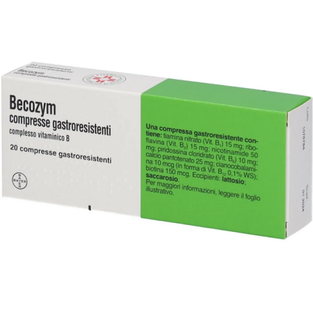 Becozym 20 compresse gastroresistenti