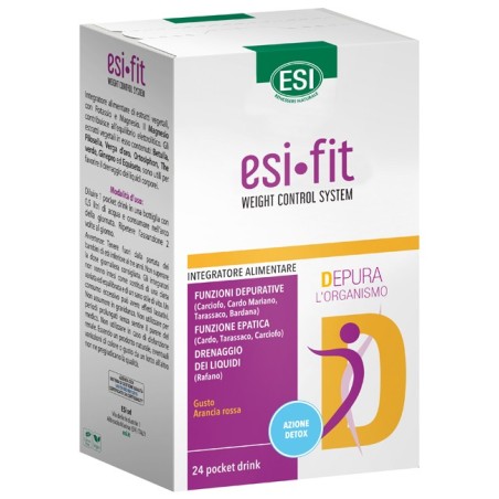 Esi Fit Depura integratore depurativo drenante 24 pocket drink