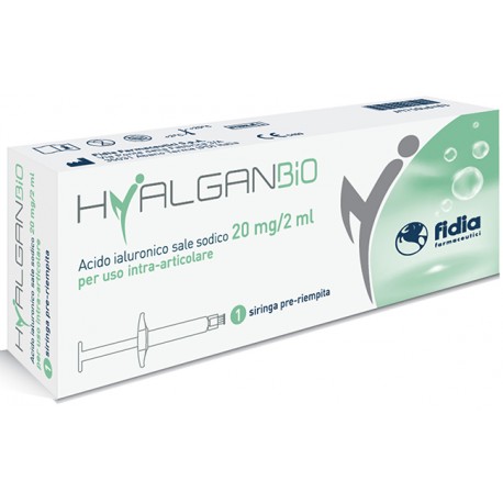 Fidia Hyalganbio siringa Intra-articolare 20mg 2 ml