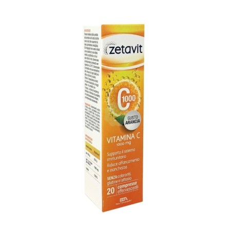 Zetavit C1000 integratore per il sistema immunitario 20 compresse effervescenti