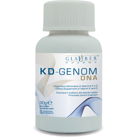 Kd-Genom + 60 compresse - Integratore di vitamina K e vitamina D