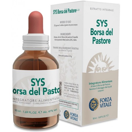 Forza Vitale SYS Borsa del pastore gocce 50 ml