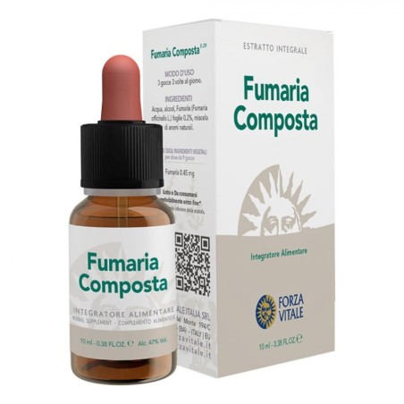 Forza Vitale Ecosol Fumaria composta gocce 10 ml