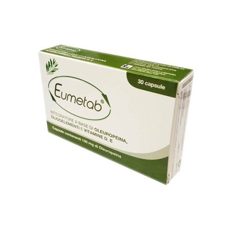 Eumetab integratore con oleuropeina per sindrome metabolica 30 capsule