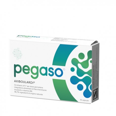 Pegaso Axiboulardi integratore di Saccharomyces boulardii e vitamina B6 14 capsule