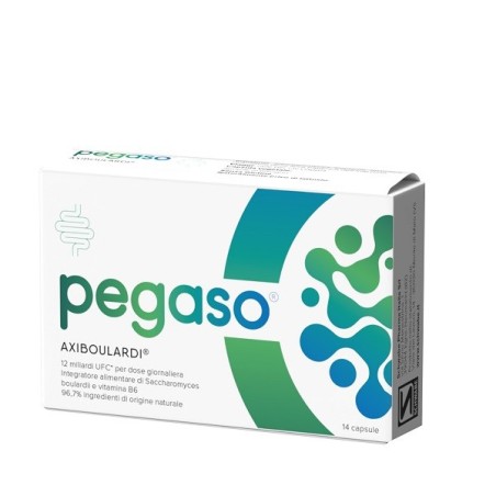 Pegaso Axiboulardi integratore di Saccharomyces boulardii e vitamina B6 14 capsule